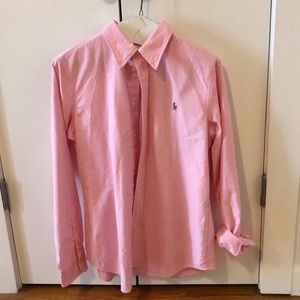 Ralph Lauren Slim-Fit Pink Button Down (NEW)